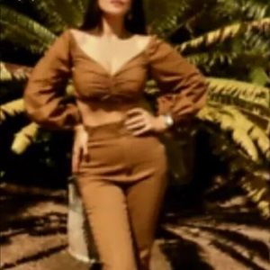 High rise skinny pants